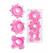 Комплект из 3 розовых эрекционных колец - Erowoman-Eroman - в Северодвинске купить с доставкой