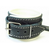 Оковы на руки со светлым подкладом - БДСМ Арсенал - купить с доставкой в Северодвинске