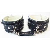 Оковы на руки со светлым подкладом - БДСМ Арсенал - купить с доставкой в Северодвинске