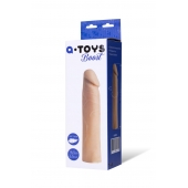 Реалистичная насадка с ярко выраженной головкой - 16,5 см. - A-toys - в Северодвинске купить с доставкой Реалистичная насадка с ярко выраженной головкой - 16,5 см. - A-toys - в Северодвинске купить с доставкой