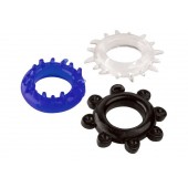 Набор из 3 разноцветных эрекционных колец - A-toys - в Северодвинске купить с доставкой