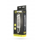 Прозрачная насадка с петлёй для фиксации - 14 см. - ToyFa - в Северодвинске купить с доставкой