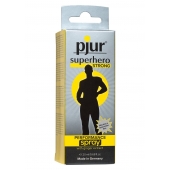 Спрей-пролонгатор длительного действия pjur SUPERHERO Strong Spray - 20 мл. - Pjur - купить с доставкой в Северодвинске