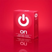 Супертонкие презервативы ON) Super Thin - 3 шт. - ON) - купить с доставкой в Северодвинске