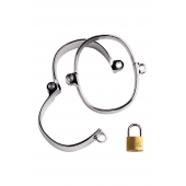 Металлические наручники на замке - ToyFa - купить с доставкой в Северодвинске