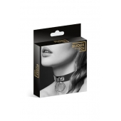 Узенький ошейник из полиуретана с кольцом - Bijoux Pour Toi - купить с доставкой в Северодвинске