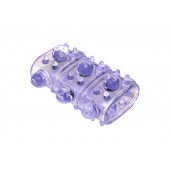 Фиолетовая насадка на пенис Rings Armour - Lola Games - в Северодвинске купить с доставкой