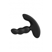 Черный силиконовый стимулятор простаты Levett Nitoc с пультом ДУ - Levett - в Северодвинске купить с доставкой