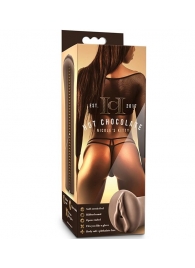 Коричневый мастубратор-вагина Nicole s Kitty - Blush Novelties - в Северодвинске купить с доставкой