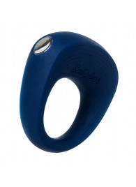 Синее эрекционное кольцо на пенис Satisfyer Ring 2 - Satisfyer - в Северодвинске купить с доставкой