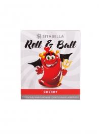 Стимулирующий презерватив-насадка Roll   Ball Cherry - Sitabella - купить с доставкой в Северодвинске