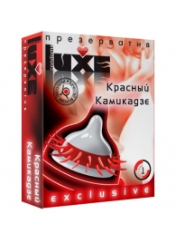 Презерватив LUXE  Exclusive   Красный Камикадзе  - 1 шт. - Luxe - купить с доставкой в Северодвинске