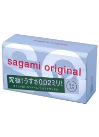 Ультратонкие презервативы Sagami Original - 12 шт. - Sagami - купить с доставкой в Северодвинске