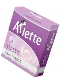 Классические презервативы Arlette Classic - 3 шт. - Arlette - купить с доставкой в Северодвинске