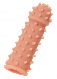 Телесная реалистичная насадка KOKOS Extreme Sleeve 03 с дополнительной стимуляцией - 12,7 см. - KOKOS - в Северодвинске купить с доставкой Телесная реалистичная насадка KOKOS Extreme Sleeve 03 с дополнительной стимуляцией - 12,7 см. - KOKOS - в Северодвинске купить с доставкой