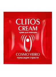Пробник возбуждающего крема для женщин Clitos Cream - 1,5 гр. - Биоритм - купить с доставкой в Северодвинске