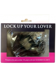 Черные меховые наручники Love с ключиками - Baile - купить с доставкой в Северодвинске