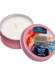 Массажная свеча  Фруктовая фантазия - БиоМед - купить с доставкой в Северодвинске