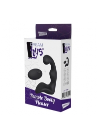 Черный вибромассажер простаты REMOTE BOOTY PLEASER - Dream Toys - в Северодвинске купить с доставкой