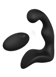 Черный вибромассажер простаты REMOTE BOOTY PLEASER - Dream Toys - в Северодвинске купить с доставкой