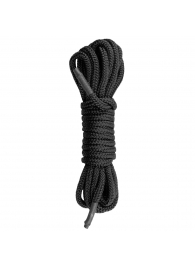 Черная веревка для бондажа Easytoys Bondage Rope - 5 м. - Easy toys - купить с доставкой в Северодвинске