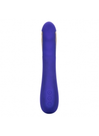 Фиолетовый вибратор с электростимуляцией Intimate E-Stimulator Petite Wand - 18,5 см. - California Exotic Novelties - купить с доставкой в Северодвинске