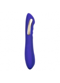 Фиолетовый вибратор с электростимуляцией Intimate E-Stimulator Petite Wand - 18,5 см. - California Exotic Novelties - купить с доставкой в Северодвинске