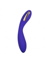 Фиолетовый вибратор с электростимуляцией Intimate E-Stimulator Wand - 21,5 см. - California Exotic Novelties - купить с доставкой в Северодвинске