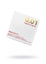 Супертонкий презерватив Sagami Original 0.01 - 1 шт. - Sagami - купить с доставкой в Северодвинске
