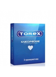 Гладкие презервативы Torex  Классические  - 3 шт. - Torex - купить с доставкой в Северодвинске