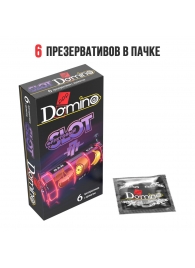 Ароматизированные презервативы DOMINO  Фруктовый слот  - 6 шт. - Domino - купить с доставкой в Северодвинске