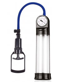 Прозрачная вакуумная помпа Sex Expert с манометром - Sex Expert - в Северодвинске купить с доставкой