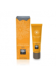 Возбуждающий интимный гель STIMULATION GEL Ginger   Cinnamon - 30 мл. - Shiatsu - купить с доставкой в Северодвинске