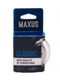 Классические презервативы в пластиковом кейсе MAXUS Classic - 3 шт. - Maxus - купить с доставкой в Северодвинске