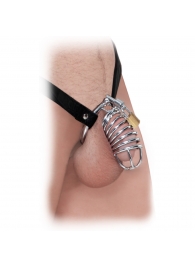 Кольцо верности Extreme Chastity Belt с фиксацией головки - Pipedream - купить с доставкой в Северодвинске