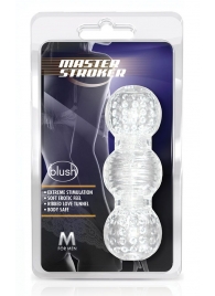 Прозрачный фигурный мастурбатор Master Stroker - Blush Novelties - в Северодвинске купить с доставкой