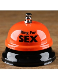 Настольный звонок RING FOR SEX - Сима-Ленд - купить с доставкой в Северодвинске