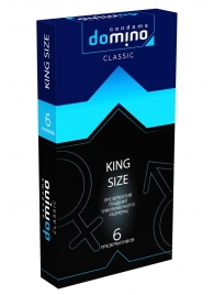 Презервативы увеличенного размера DOMINO Classic King size - 6 шт. - Domino - купить с доставкой в Северодвинске