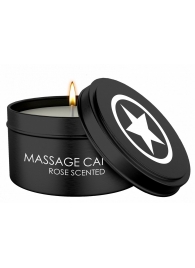 Массажная свеча с ароматом розы Massage Candle - Shots Media BV - купить с доставкой в Северодвинске