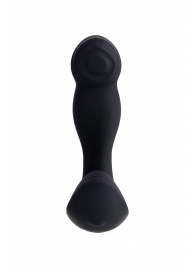 Черный вибростимулятор простаты Mounto с пультом ДУ - 12,5 см. - Erotist Adult Toys - в Северодвинске купить с доставкой