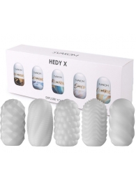 Набор из 5 мастурбаторов Hedy X5 Mixed - Svakom - в Северодвинске купить с доставкой