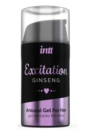 Женский возбуждающий интимный гель Excitation Ginseng - 15 мл. - INTT - купить с доставкой в Северодвинске