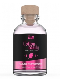 Массажный гель с согревающим эффектом Cotton Candy - 30 мл. - INTT - купить с доставкой в Северодвинске