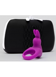 Фиолетовое эрекционное виброкольцо Happy Rabbit Cock Ring Kit - Happy Rabbit - в Северодвинске купить с доставкой