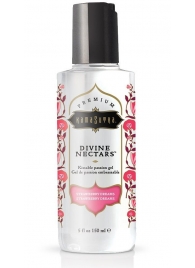 Гель-лубрикант на водной основе Divine Nectars Strawberry Dream с ароматом клубники - 150 мл. - Kama Sutra - купить с доставкой в Северодвинске