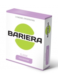 Классические презервативы Bariera Classic - 3 шт. - Bariera - купить с доставкой в Северодвинске