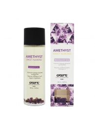 Органическое массажное масло AMETHYST SWEET ALMOND - 100 мл. - Exsens - купить с доставкой в Северодвинске