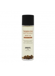Органическое массажное масло TIGER EYE MACADAMIA - 100 мл. - Exsens - купить с доставкой в Северодвинске