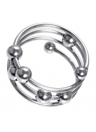 Большое металлическое кольцо под головку пениса - ToyFa - купить с доставкой в Северодвинске