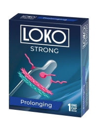 Стимулирующая насадка на пенис LOKO STRONG с продлевающим эффектом - Sitabella - в Северодвинске купить с доставкой